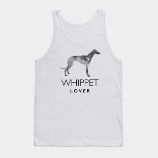 Whippet Dog Lover Gift - Ink Effect Silhouette Tank Top